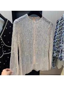 Sequins Matching Fashion Nobel Top 