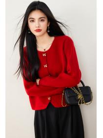 On Sale Short all-match sweater temperament coat