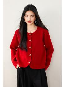 On Sale Short all-match sweater temperament coat