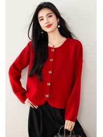 On Sale Short all-match sweater temperament coat