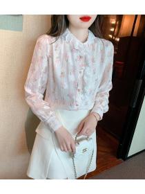 emperament lace Matching  show  thin Western style shirts