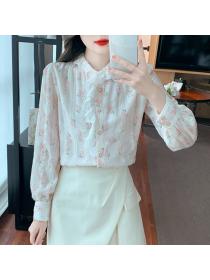 emperament lace Matching  show  thin Western style shirts