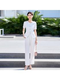 On Sale Fashion coat summer business suit a set for women