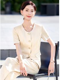 On Sale Fashion coat summer business suit a set for women