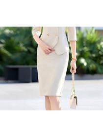 Temperament business suit coat 2pcs set for women